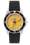 Breitling Herreklokke A17367021I1S2 Superocean 44 Gul/Gummi Ø44 mm