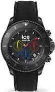 Ice Watch Herreklokke 019842 Chrono Sort/Tekstil Ø44 mm