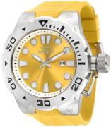 Invicta Herreklokke 36993 Pro Diver Gul/Gummi Ø51 mm