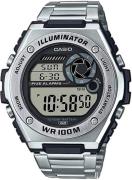 Casio Herreklokke MWD-100HD-1AVEF LCD/Stål Ø50.7 mm