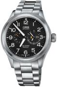 Oris Herreklokke 01 690 7735 4164-07 8 22 19-1 Aviation Sort/Stål