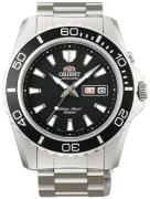 Orient Herreklokke FEM75001B6 Mako XL Sort/Stål Ø45 mm