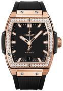 Hublot Dameklokke 665.OX.1180.RX.1204 Big Bang 39Mm Sort/Gummi