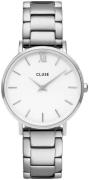 Cluse Dameklokke CW0101203026 Minuit Hvit/Stål Ø33 mm