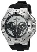 Invicta Herreklokke 23038 Excursion Sølvfarget/Gummi Ø50 mm