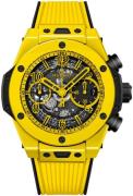 Hublot Herreklokke 441.CY.471Y.RX Big Bang 42Mm Gul/Gummi Ø42 mm