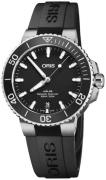 Oris Herreklokke 01 733 7732 4124-07 4 21 64FC Diving Sort/Gummi