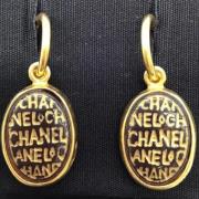 Pre-owned Brown Metal Chanel øredobber