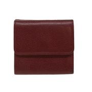 Pre-owned Rødt lerret Chanel lommebok