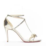 Pre-owned Gull Leather Christian Louboutin Sandaler