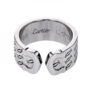 Pre-owned Sølv Hvitt Gull Cartier Ring