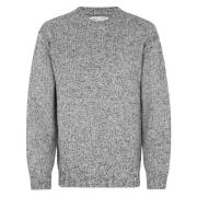 Max Crew Neck Genser - Grå Mel