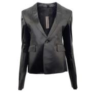 Pre-owned Svart polyester Rick Owens Blazer