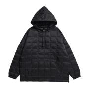 Black Taion Over Size Down Hoodie Yttertøy