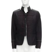 Pre-owned Svart silke Valentino jakke