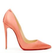 Pre-owned Rosa sateng Christian Louboutin hæler