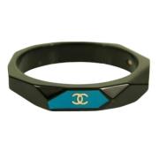 Pre-owned Svart stoff Chanel armbånd