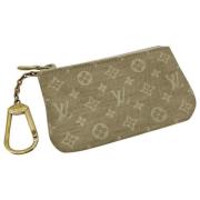 Pre-owned Gull lerret Louis Vuitton lommebok