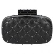 Pre-owned Svart skinn Valentino Clutch