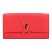 Pre-owned Rød skinn Louis Vuitton lommebok