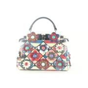 Pre-owned Flerfarget lerret Fendi Peekaboo