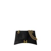 Crush S Crossbody - Skinn - Svart