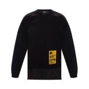 Oversized Langarmet Sweatshirt for Menn