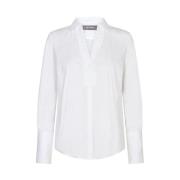 Stilig Hvit Skjorte med en Unik Vri