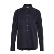 Klassisk Stilig Vexiw Skjorte Bluser 30105986 Marine Blue