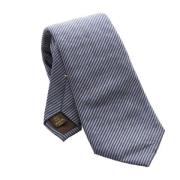 Pre-owned Marineblå silke Louis Vuitton slips