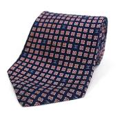 Pre-owned Navy Silk Chanel Tie