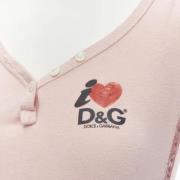 Pre-owned Rosa stoff Dolce ; Gabbana Top