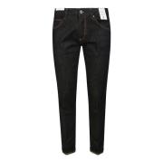 Mørk Stretch Denim Reggae Jeans