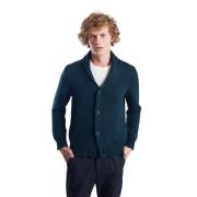 Merino sjal krage cardigan