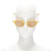 Pre-owned Gul Acetate Loewe solbriller