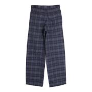 Pre-owned Navy Cotton Dries Van Noten bukser