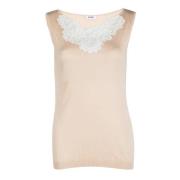 Pre-owned Beige bomull Moschino Top