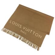 Pre-owned Beige kasjmir Louis Vuitton skjerf