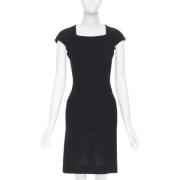 Pre-owned Svart ull Yves Saint Laurent kjole