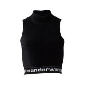 Pre-owned Svart bomull Alexander Wang Topp