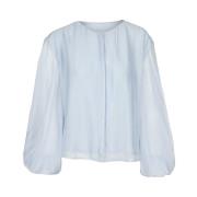 Blue EllaIl Alicia Shirt Bluser Skjorter