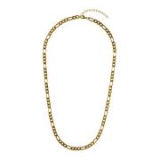 Figaro Necklace Extra Thin Gold 55 CM