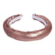 Sequin Hair Band Broad Rose