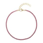 Tennis Chain Bracelet 2 MM Pink