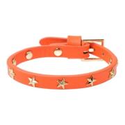 Leather Star Stud Bracelet HOT Orange