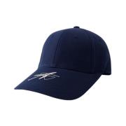 Blå Bomull Baseball Cap