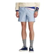 Blå 6-Inch Polo Prepster Oxford Shorts