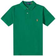 Custom Slim Fit Piqué Polo Shirt - Grønn