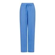 Sonar Linen Pants - Dusty Blue