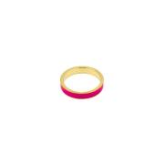 Rosa Hvem er hun fargelegging av fuchsia ring